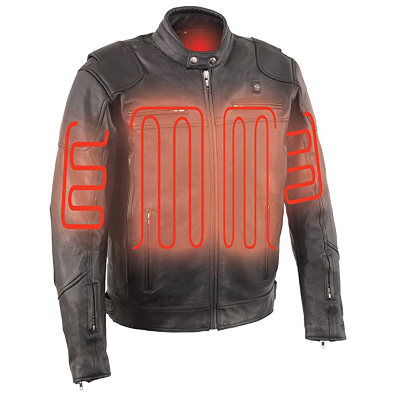 Milwaukee Leather Men's Vented Scooter Jacket