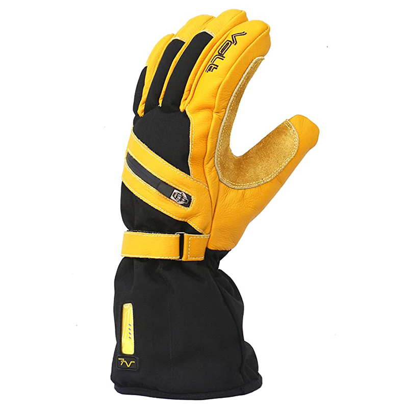 Volt Heated Work Gloves - Leather Work Gloves - Rechargeable battery